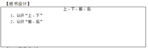 2018上半年小學數(shù)學教師資格證面試真題及答案：上、下、前、后板書設計